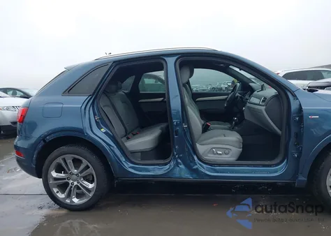 2018 Audi Q3 2.0T Premium/2.0T Sport Premium z USA, uszkodzony, nr VIN WA1ECCFS4JR002669